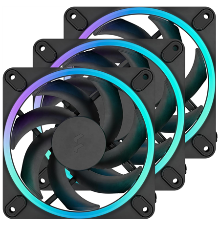 Fractal Design | Computer Fan, 3-pack | Momentum 12 RGB