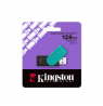 Kingston USB Flash Drive | DataTraveler Exodia S | 128 GB | USB 3.2 Gen 1 | Black/Turquoise