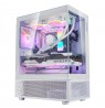 XPG INVADER X MINI KOMPAKTES MID-TOWER-CASE White