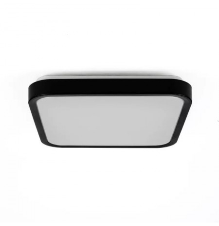 Plafond V-TAC VT-8630S surface-mounted 36W LED IP44 42x42cm motion detector 4000K 3820lm (SKU 76741) Black