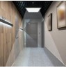 Plafond V-TAC VT-8630S surface-mounted 36W LED IP44 42x42cm motion detector 4000K 3820lm (SKU 76741) Black
