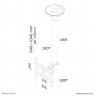 Neomounts FPMA-C200 Monitor/TV mount ceiling 10-40" - h 64-104 cm