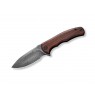 CIVIVI Mini Praxis Knife with Damascus steel and Guibourtia handle