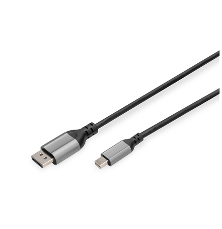 Digitus 8K DisplayPort Adapter Cable, Mini DP to DP, 2 m | DB-340106-020-S | DisplayPort to DisplayPort