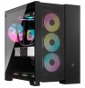 Corsair 6500X Midi-Tower, Tempered Glass - black