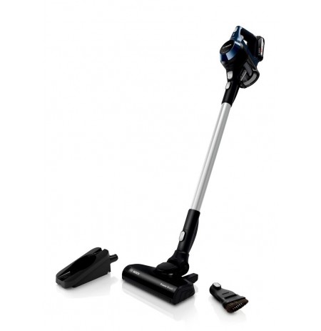 Bosch Serie 6 BBS611PCK stick vacuum/electric broom 2-in-1 stick vacuum Battery Dry Hygiene Filter Bagless Blue 2.5 Ah