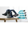 Bosch Serie 6 BBS611PCK stick vacuum/electric broom 2-in-1 stick vacuum Battery Dry Hygiene Filter Bagless Blue 2.5 Ah