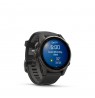 Garmin fenix 8 3.3 cm (1.3") AMOLED 43 mm Digital 416 x 416 pixels Touchscreen Black Wi-Fi GPS (satellite)