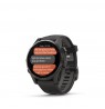 Garmin fenix 8 3.3 cm (1.3") AMOLED 43 mm Digital 416 x 416 pixels Touchscreen Black Wi-Fi GPS (satellite)