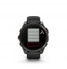 Garmin fenix 8 3.56 cm (1.4") AMOLED 47 mm Digital 454 x 454 pixels Touchscreen Black Wi-Fi GPS (satellite)