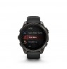 Garmin fenix 8 3.56 cm (1.4") AMOLED 47 mm Digital 454 x 454 pixels Touchscreen Black Wi-Fi GPS (satellite)