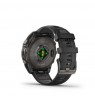 Garmin fenix 8 3.56 cm (1.4") AMOLED 47 mm Digital 454 x 454 pixels Touchscreen Black Wi-Fi GPS (satellite)