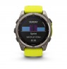 Garmin fenix 8 3.56 cm (1.4") 51 mm Digital 280 x 280 pixels Touchscreen Titanium Wi-Fi GPS (satellite)