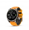 Garmin fenix 8 3.56 cm (1.4") AMOLED 47 mm Digital 454 x 454 pixels Touchscreen Graphite Wi-Fi GPS (satellite)