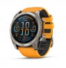 Garmin Fenix 8 3.56 cm (1.4") AMOLED 51 mm Digital 454 x 454 pixels Touchscreen Titanium Wi-Fi GPS (satellite)