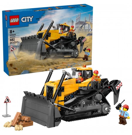 LEGO CITY 60466 Yellow Bulldozer
