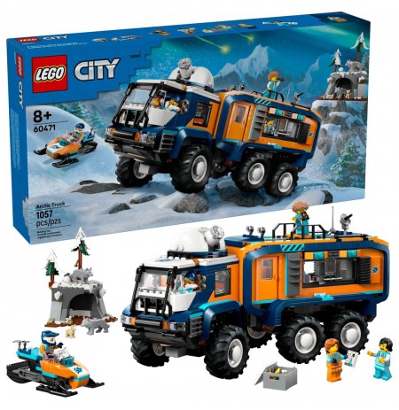 LEGO CITY 60471 Artic Explorer Science Lab Truck