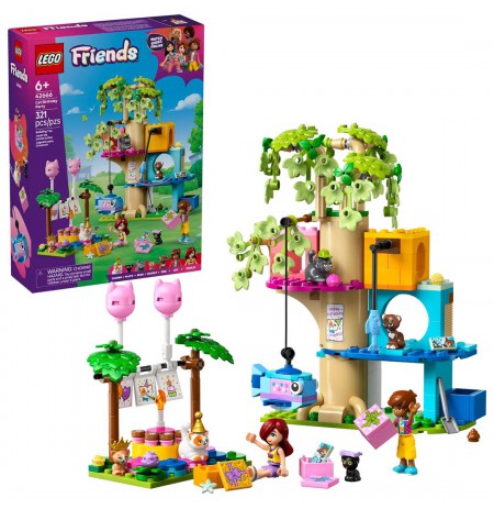 LEGO FRIENDS 42666 Cat Birthday Party & Tree House