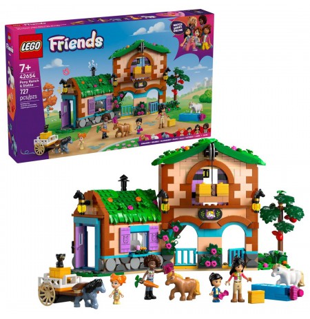 LEGO FRIENDS 42654 Pony Ranch & Stable