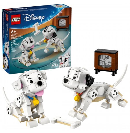 LEGO DISNEY 43271 Lucky & Penny 101 Dalmatians Puppies
