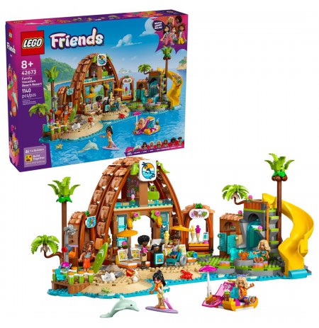 LEGO FRIENDS 42673 Family Vacation Beach Resort