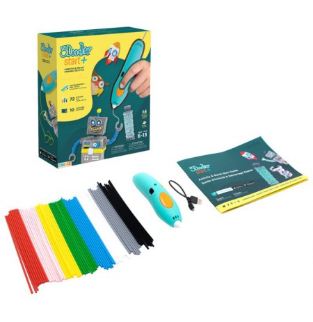 3Doodler Start PLUS 3D PRINTING PEN SPLUS 3D pen 0.77 mm Turquoise, Yellow