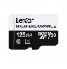 LEXAR HIGH-ENDURANCE MICROSDHC/MICROSDXC UHS-I R100/W45 128GB