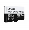 LEXAR HIGH-ENDURANCE MICROSDHC/MICROSDXC UHS-I R100/W45 128GB