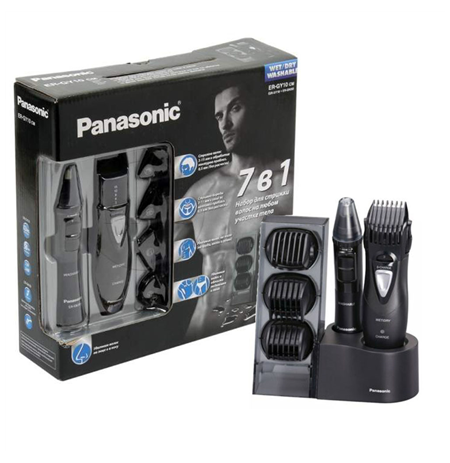 Panasonic ER-GY10CM504 Multi-trimmer, Dry and Wet use, Black | Panasonic
