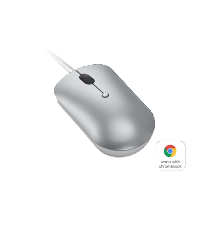 LENOVO 540 USB-C WIRED COMPACT MOUSE (CLOUD GREY)