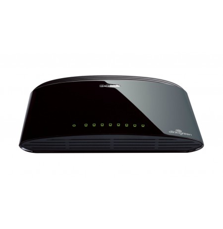 D-Link DES-1008D Unmanaged Fast Ethernet (10/100) Black