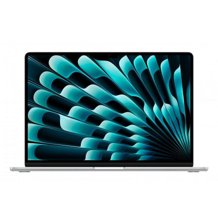 Apple MacBook Air Apple M M4 Laptop 38.9 cm (15.3") 16 GB 256 GB SSD Wi-Fi 6E (802.11ax) macOS Sequoia Silver