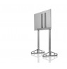 Playseat TV Stand PRO 165.1 cm (65") Floor Grey, Metallic