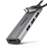 AXAGON USB-C 5Gbps STARTER 4in1 Hub | HMC-H3A