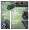 AXAGON USB4 40Gbps DUAL 4K DISPLAY 12in1 Dock | HMC-U4