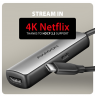 AXAGON Active converter RVC-HI8KPD, 100 W | USB Type-C to HDMI
