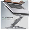 AXAGON Desk Mount | STND-LR stand with 360° rotation for laptops and tablets | Adjustable Height