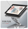 AXAGON Desk Mount | STND-LR stand with 360° rotation for laptops and tablets | Adjustable Height