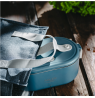Adler | Electric lunch box with thermal bag | AD 4522 | 0.8 L | Plastic/Stainless steel | Blue | Lid included