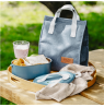 Adler | Electric lunch box with thermal bag | AD 4522 | 0.8 L | Plastic/Stainless steel | Blue | Lid included