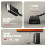 AXAGON Active adapter RVD-HI20N | DisplayPort to HDMI | 0.15 m