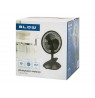 Desk fan 6"/15cm Clip 25W 2in1 BLACK