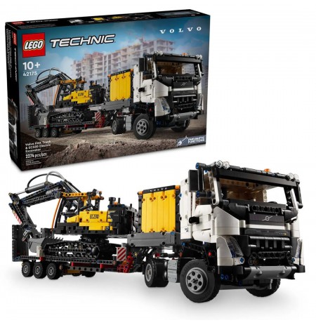 LEGO TECHNIC 42175 Volvo FMX Truck & EC230 Electric Excavat