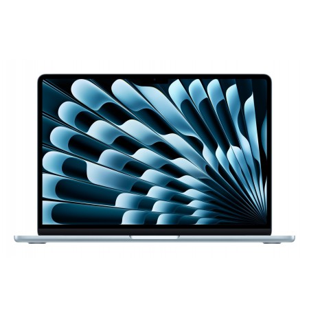 Apple MacBook Air 13-inch : M4 chip with 10-core CPU and 8-core GPU, 16GB, 256GB SSD - Sky Blue