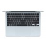 Apple MacBook Air 13-inch : M4 chip with 10-core CPU and 8-core GPU, 16GB, 256GB SSD - Sky Blue