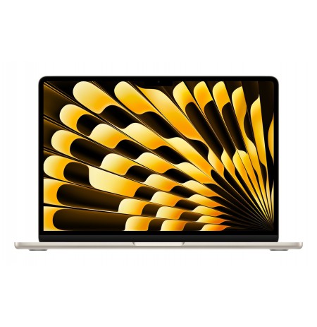 Apple MacBook Air 13-inch : M4 chip with 10-core CPU and 8-core GPU, 16GB, 256GB SSD - Starlight