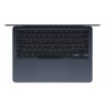 Apple MacBook Air 13-inch : M4 chip with 10-core CPU and 8-core GPU, 16GB, 256GB SSD - Midnight