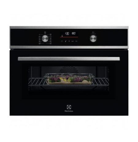 Kompaktinė orkaitė su mikrobangų funkcija Electrolux EVL6E49X