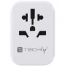 EU/UK/US Power Plug Travel Adapter 3x USB Charger