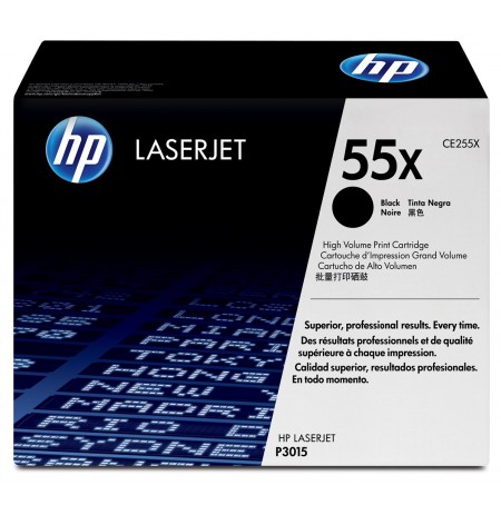 HP 55X High Yield Black Original LaserJet Toner Cartridge